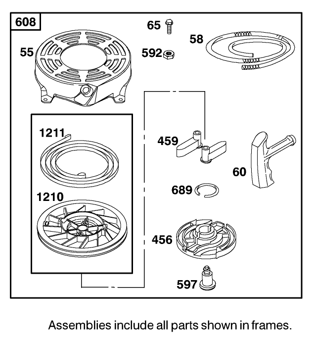 Engine Briggs & Stratton Model 12h802-1776-B1
