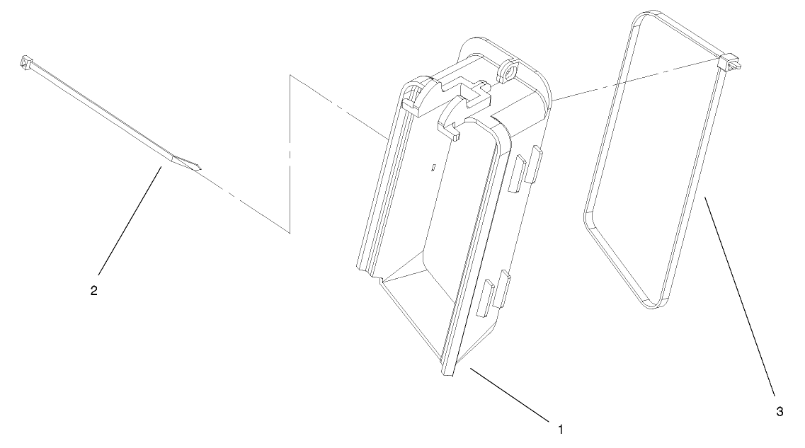 Bag Chute Assembly Part No. 104-7951
