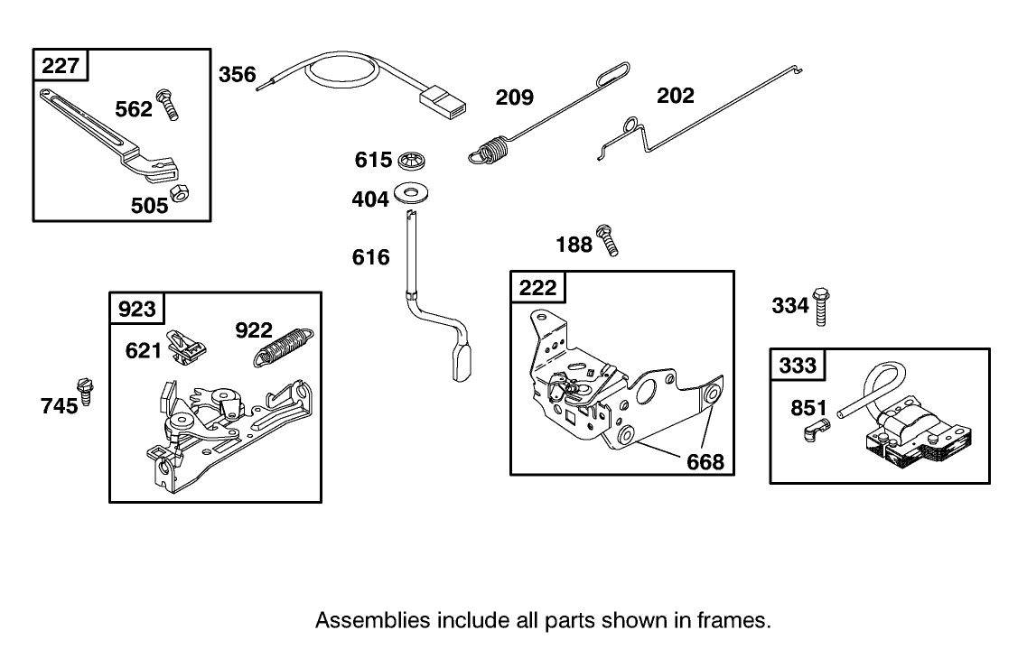 Engine Briggs & Stratton Model 12j802-2369-B1