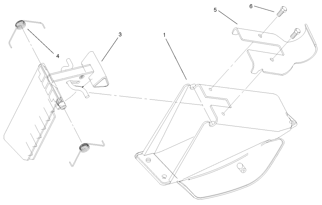 Discharge Chute Assembly Part No. 93=0274