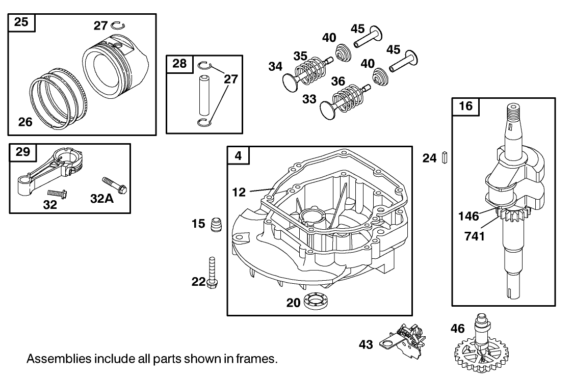 Engine Briggs & Stratton Model 12j805-2370-B1