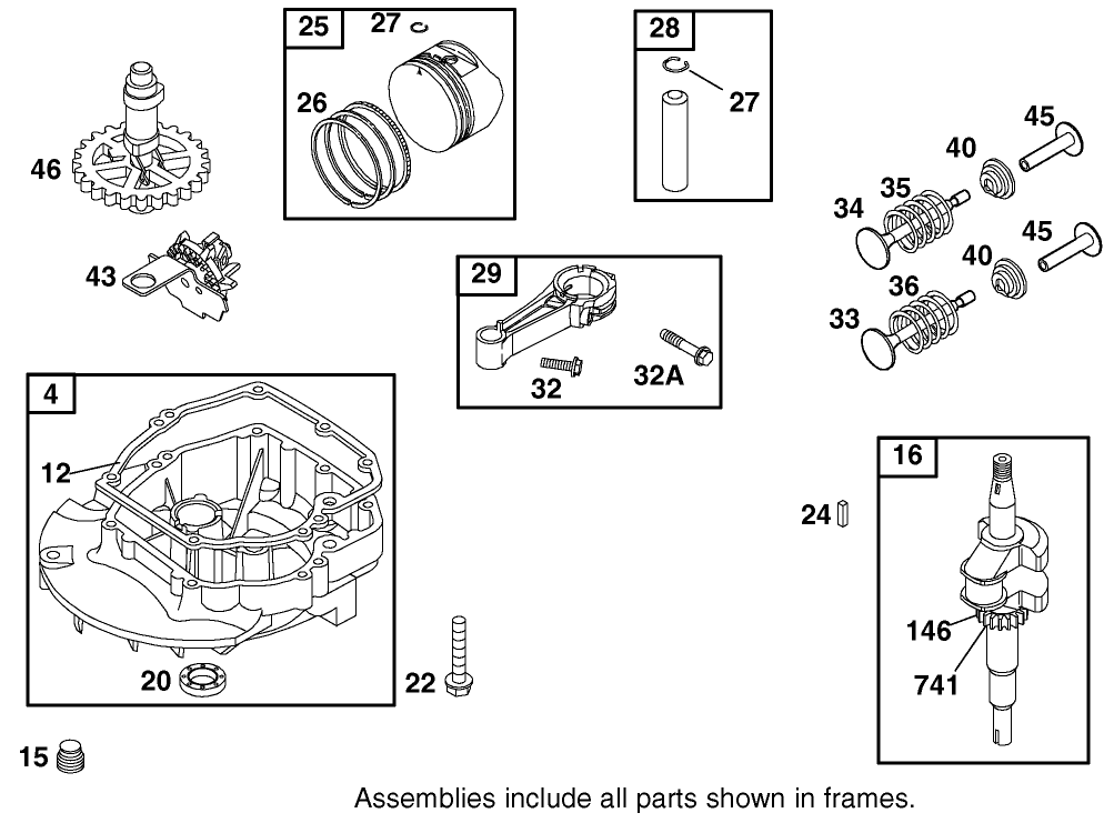 Engine Briggs & Stratton Model 12h802-1776-B1