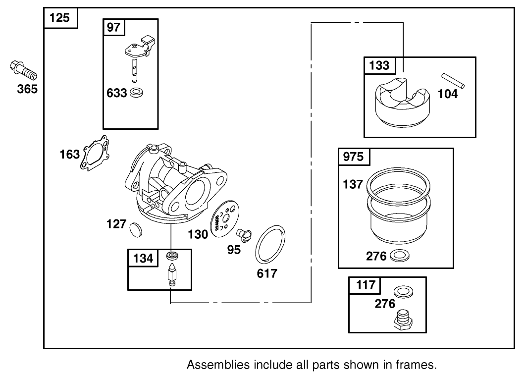 Engine Briggs & Stratton Model 12h802-1776-B1