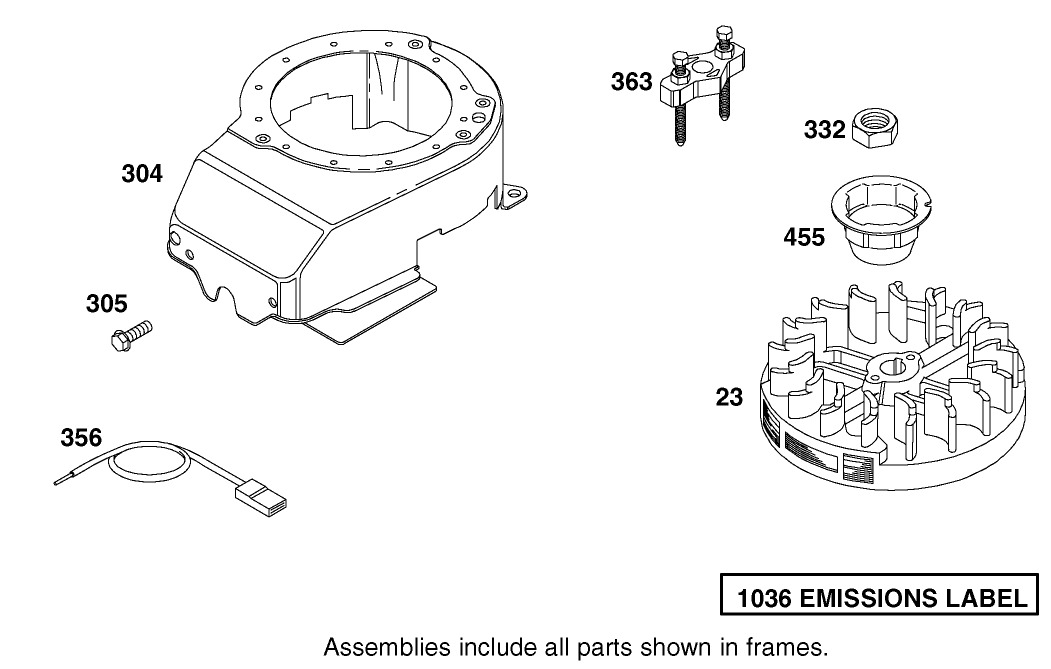Engine Briggs & Stratton Model 12h802-1776-B1