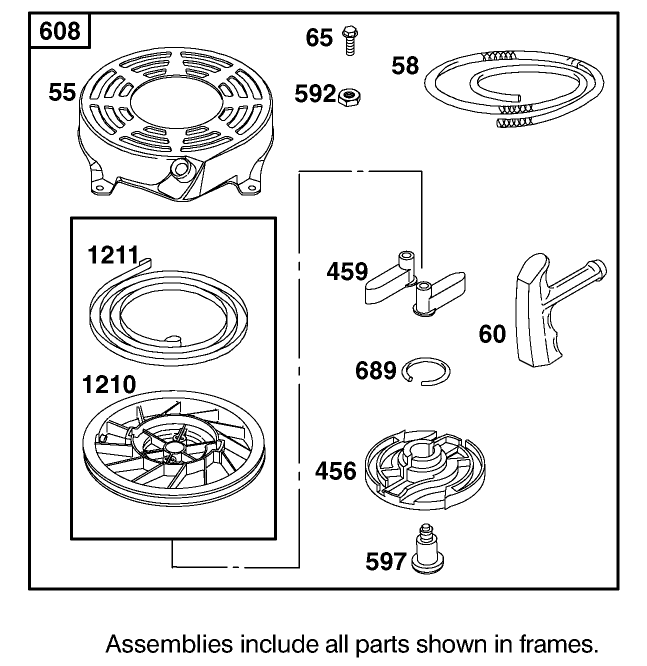 Engine Briggs & Stratton Model 12h802-1776-B1