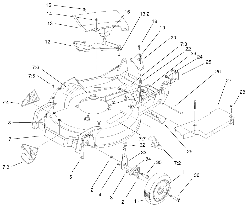 Housing And Wheel Assembly