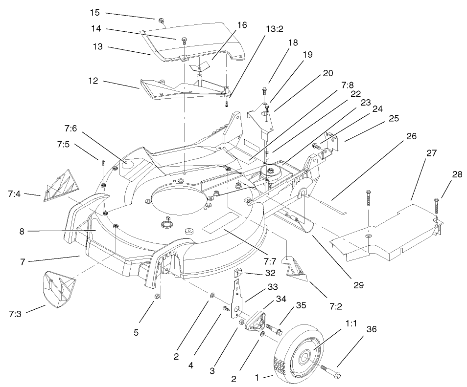 Housing And Wheel Assembly