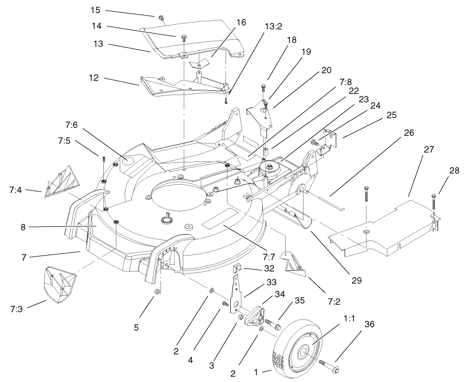 Housing And Wheel Assembly