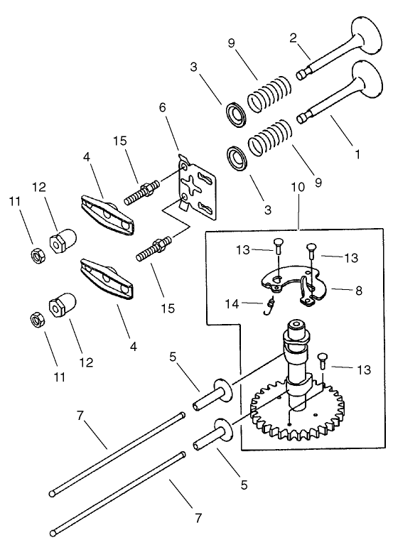 Valve/camshaft Assembly