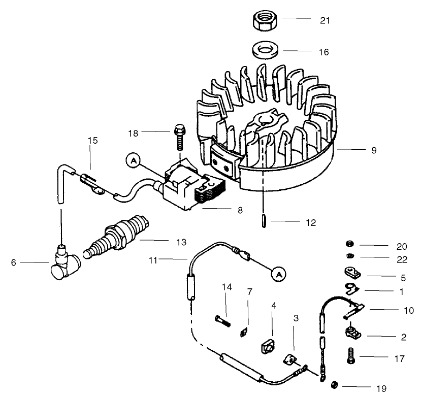 Flywheel/ignition Assembly