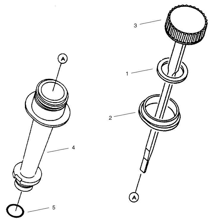 Dipstick/oil Filter Assembly