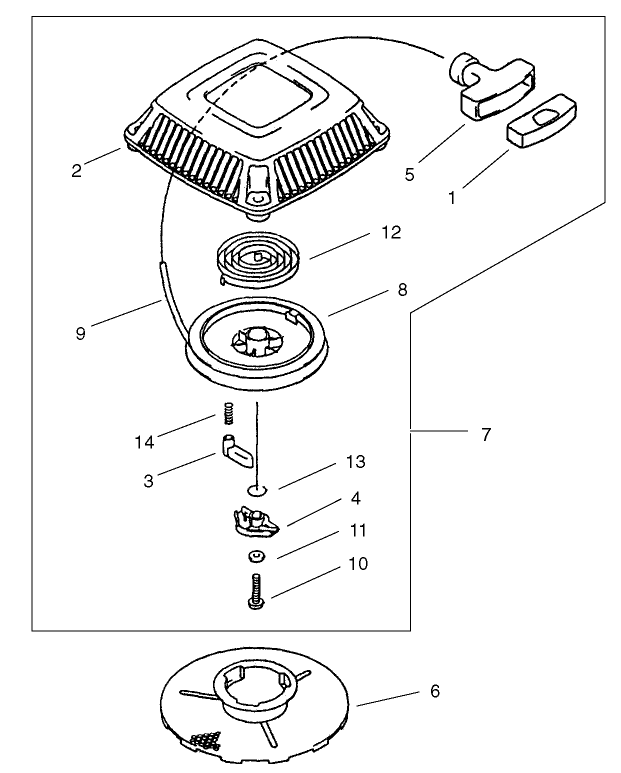 Recoil Starter Assembly