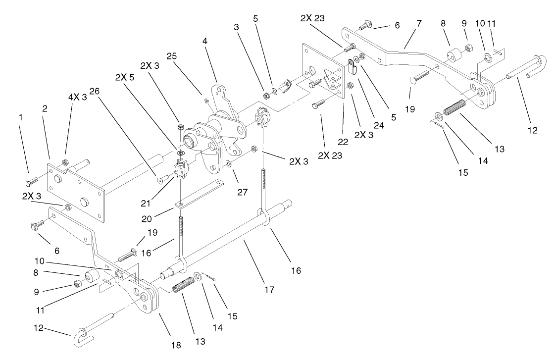 Hydro Lift Lower Assembly