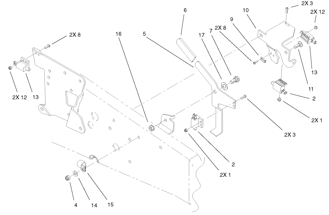 Parking Brake Upper Assembly