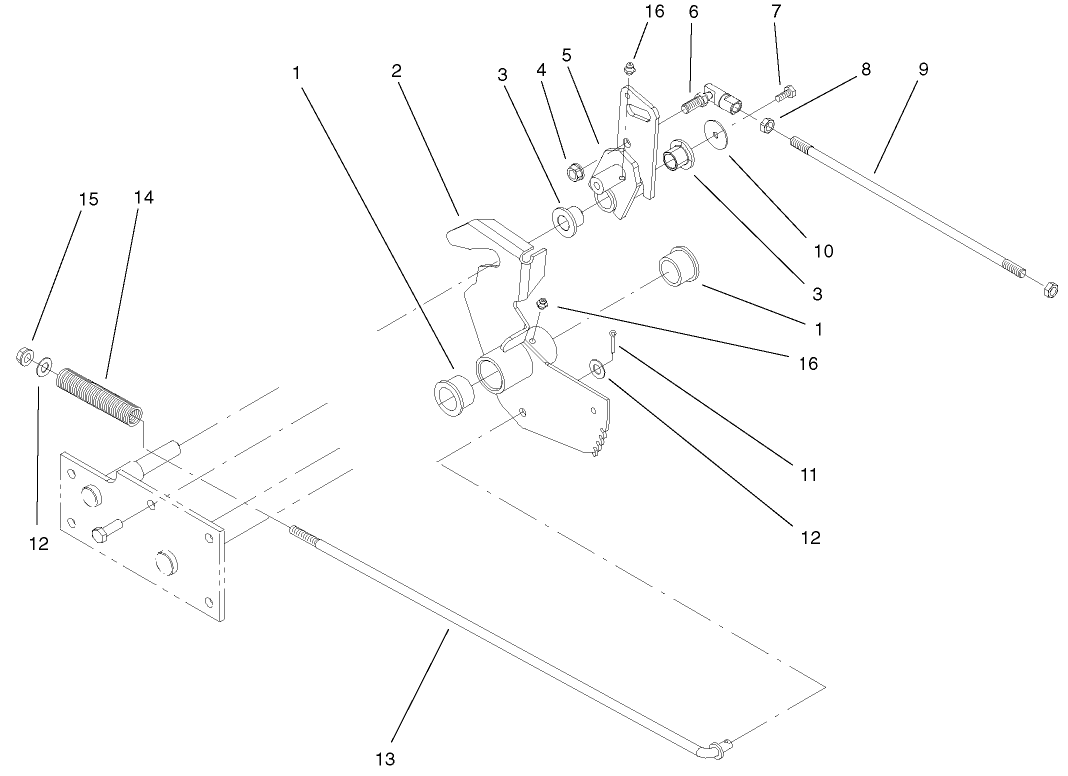 Parking Brake Lower Assembly