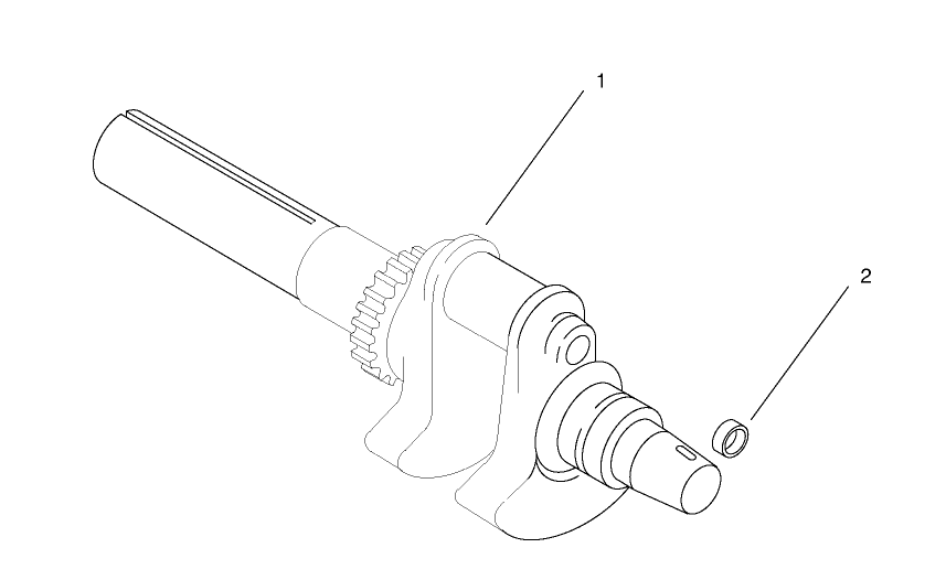 Group 1-Crankshaft (model 73471 Only)