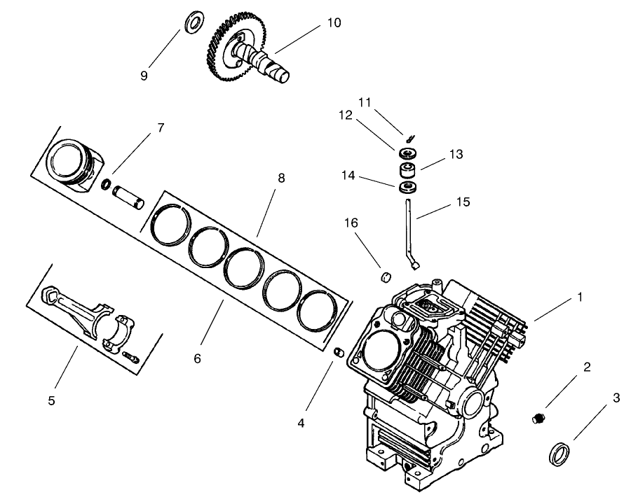 Group 2-Crankcase (model 73542 & 73570)