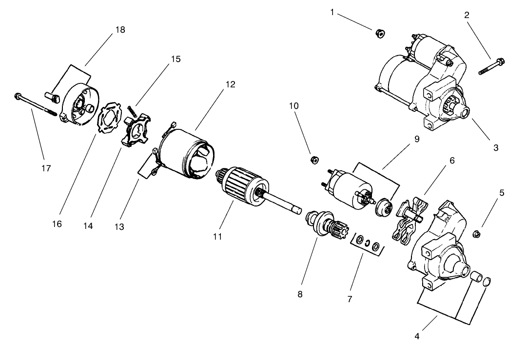 Group 7-Starting System (model 73542 & 73570)