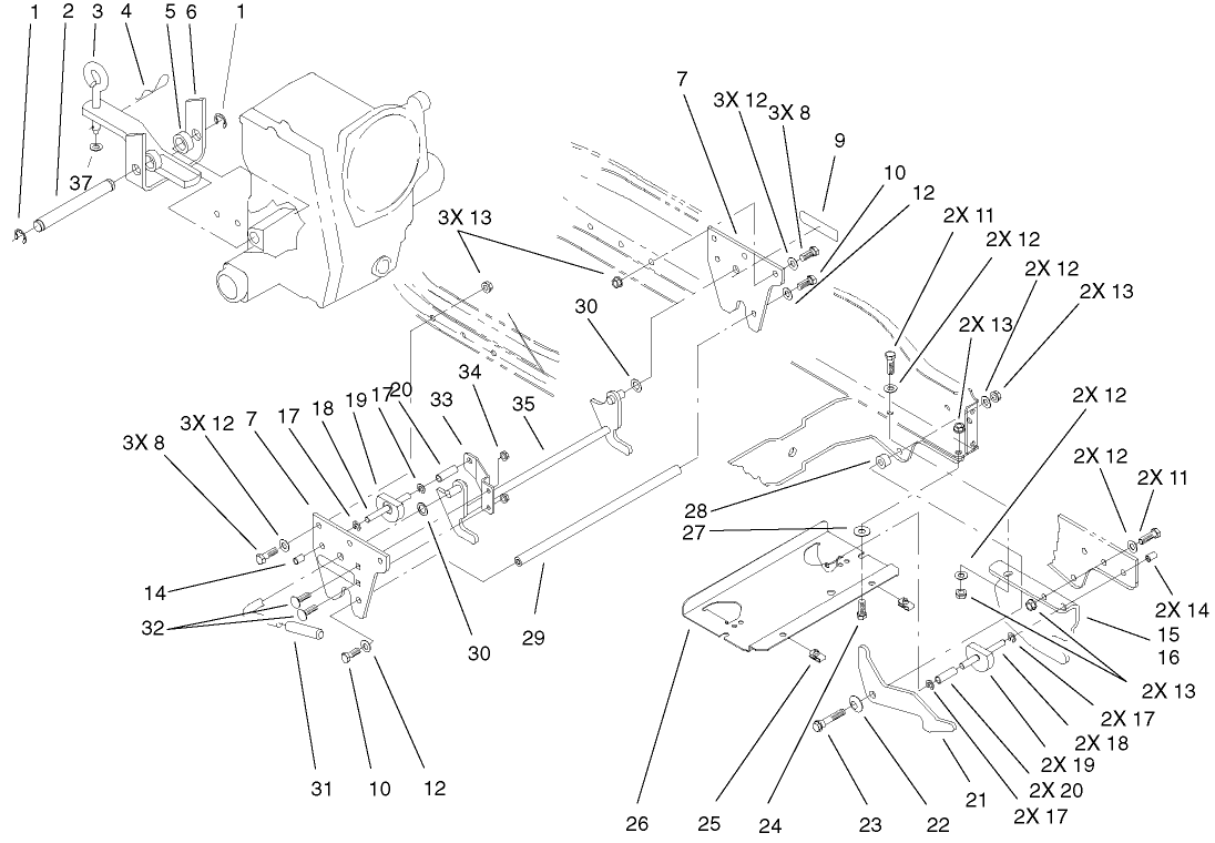 Attach-A-Matic & Hitch Assembly