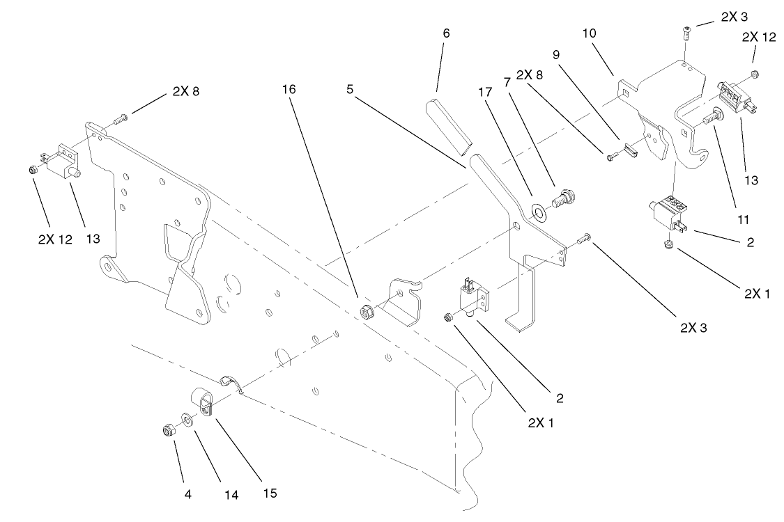 Parking Brake Upper Assembly