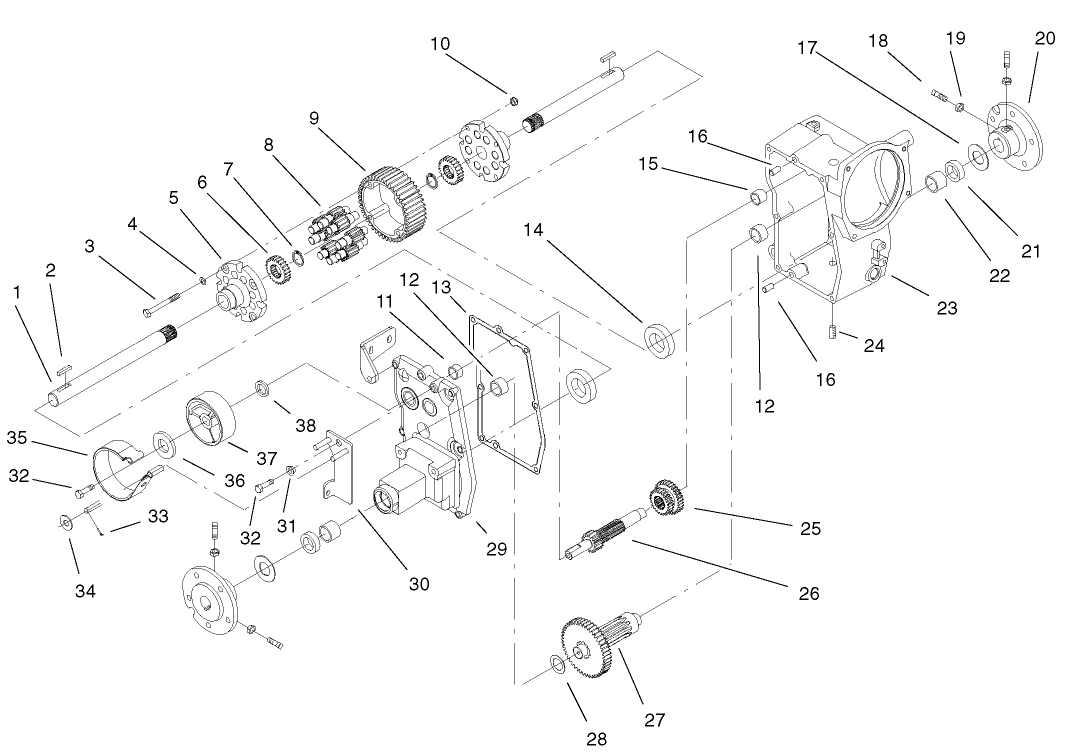 Hydro Transaxle Assembly