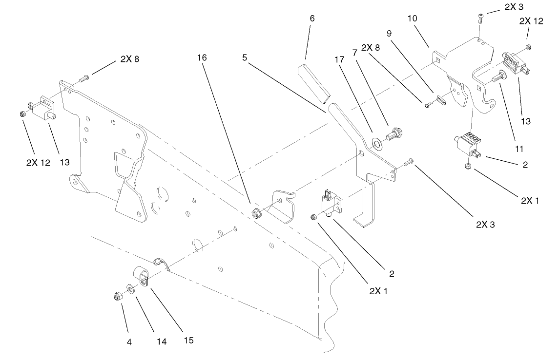 Parking Brake Upper Assembly