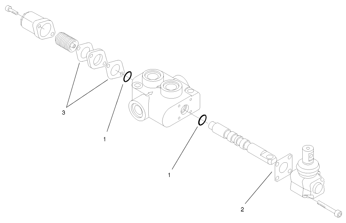 Hydraulic Valve Assembly No. 99-3072