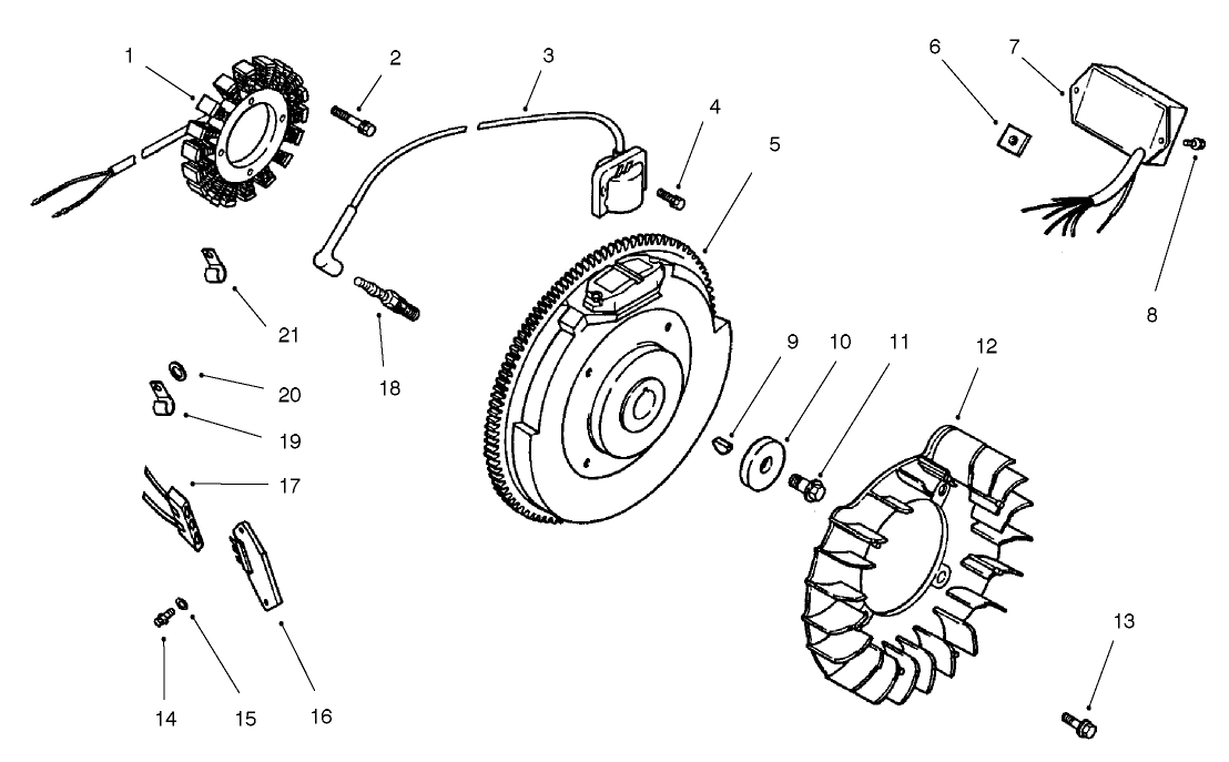 Ignition/electrical-Kohler Ch22s 66560