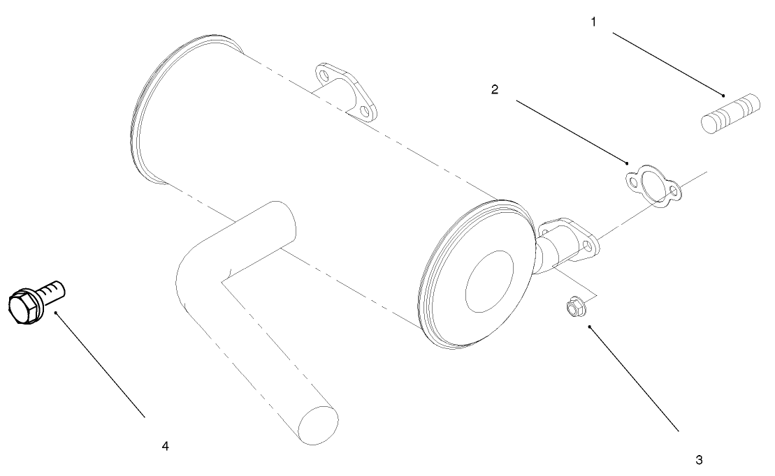 Exhaust-Kohler Ch22s 66560