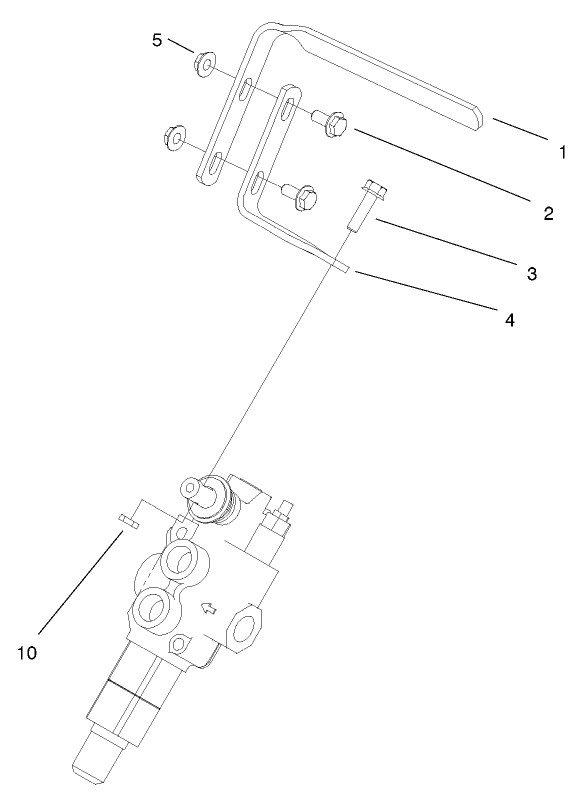 Auxillary Control Lever Assembly