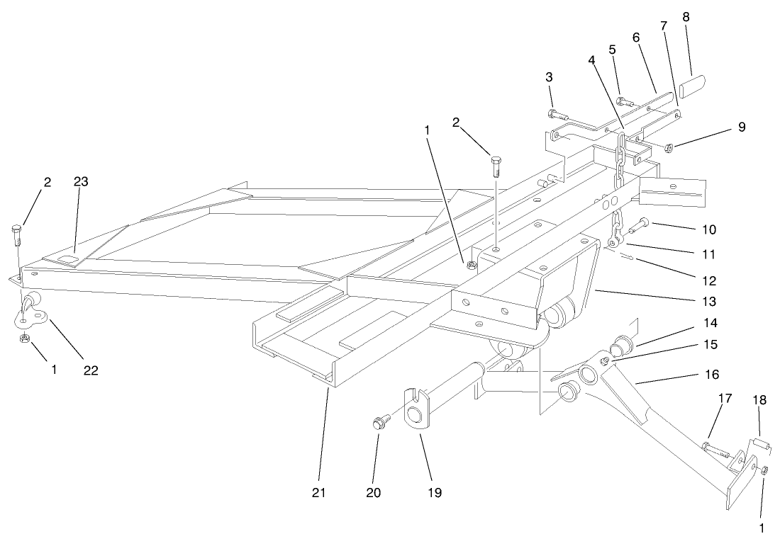 Wing Unit Frame Assembly