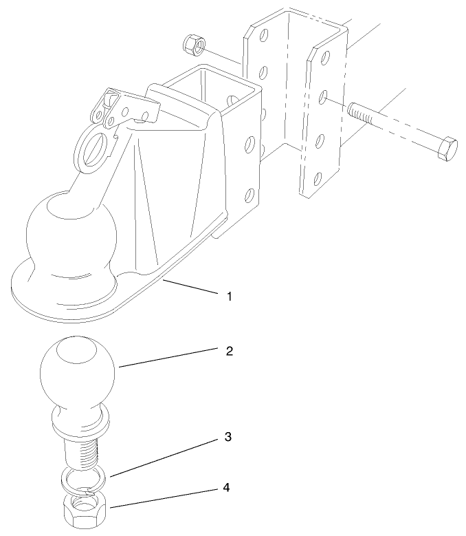 Ball Coupler Kit No. 53-9760 (optional)