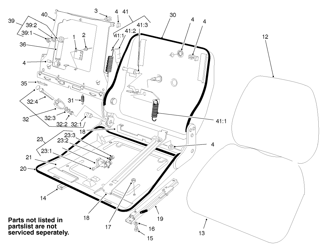 Seat Assembly No. 77-4860