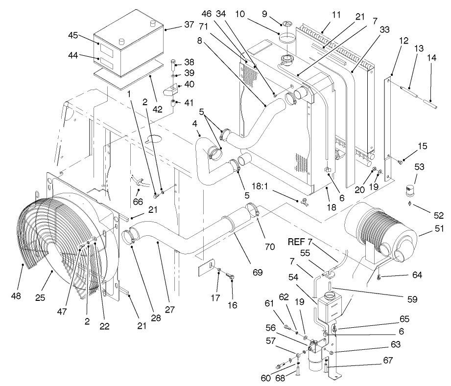 Radiator And Oil Cooler Assembly