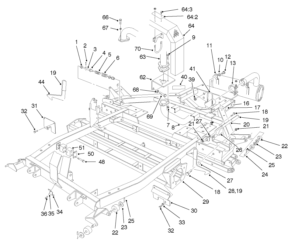 Chassis And Muffler Assembly (continued)