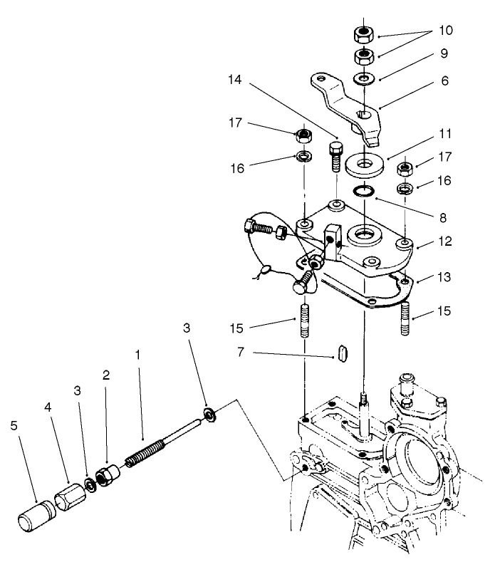 Speed Control Plate Assembly