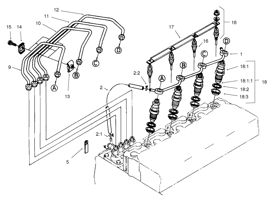 Nozzle Holder And Glow Plug Assembly
