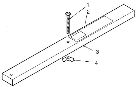 Special Tools Gauge Bar Assembly No. 59-7900