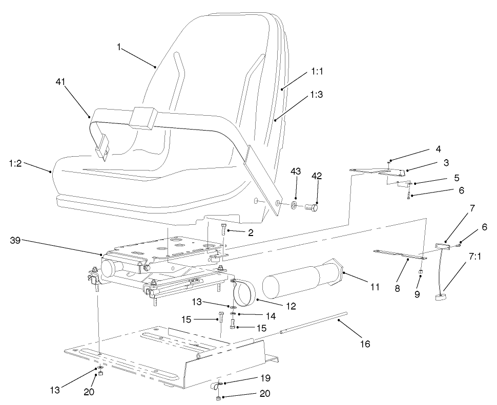 Seat Frame Assembly