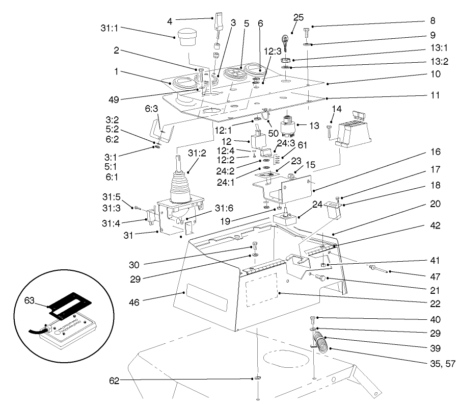 Control Console Assembly