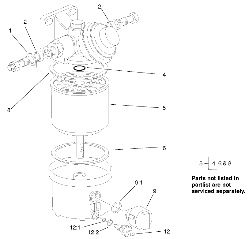Fuel Filter Assembly #76-5300