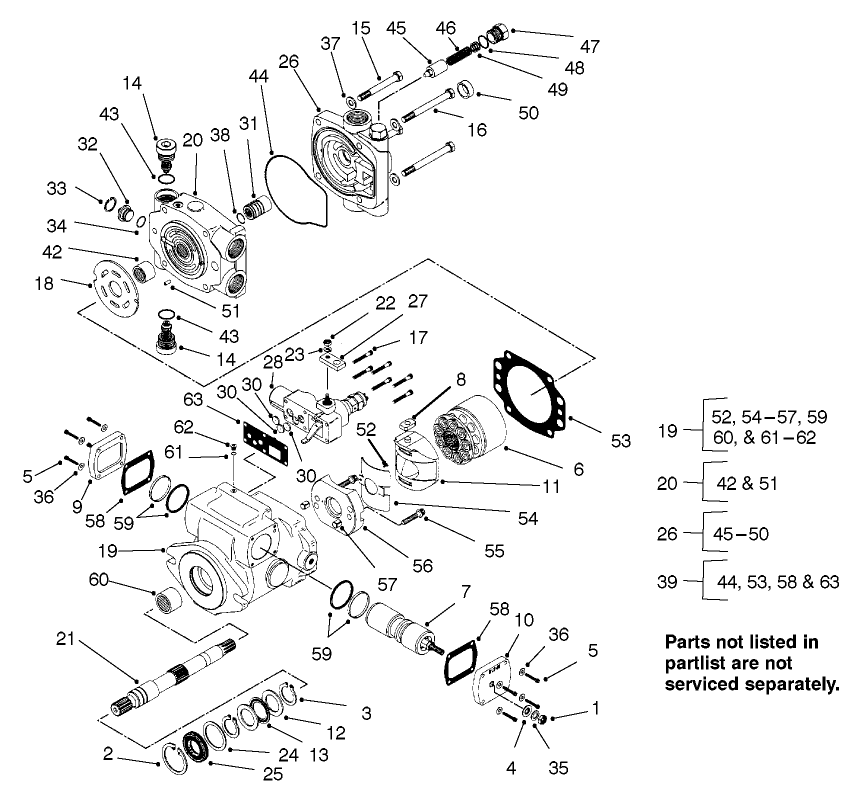 Servo Controlled Piston Pump Assembly #98-3730