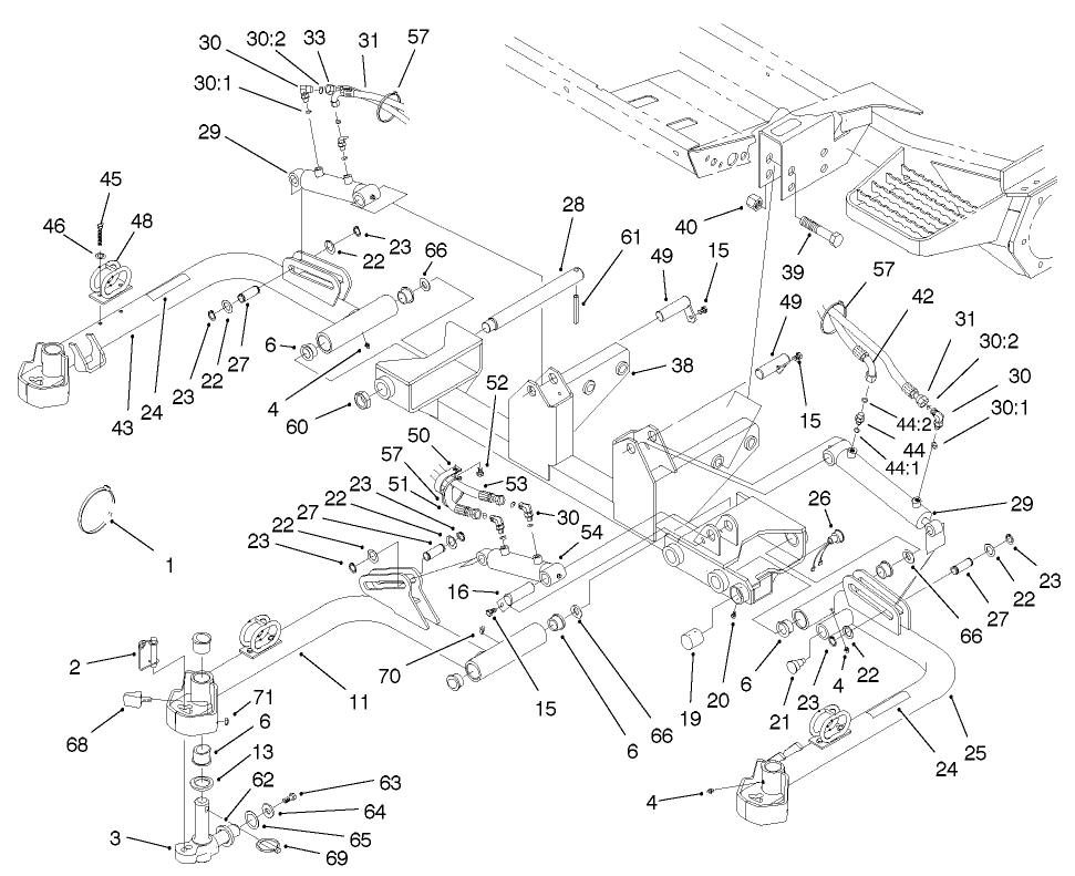 Front Lift Arm Assembly