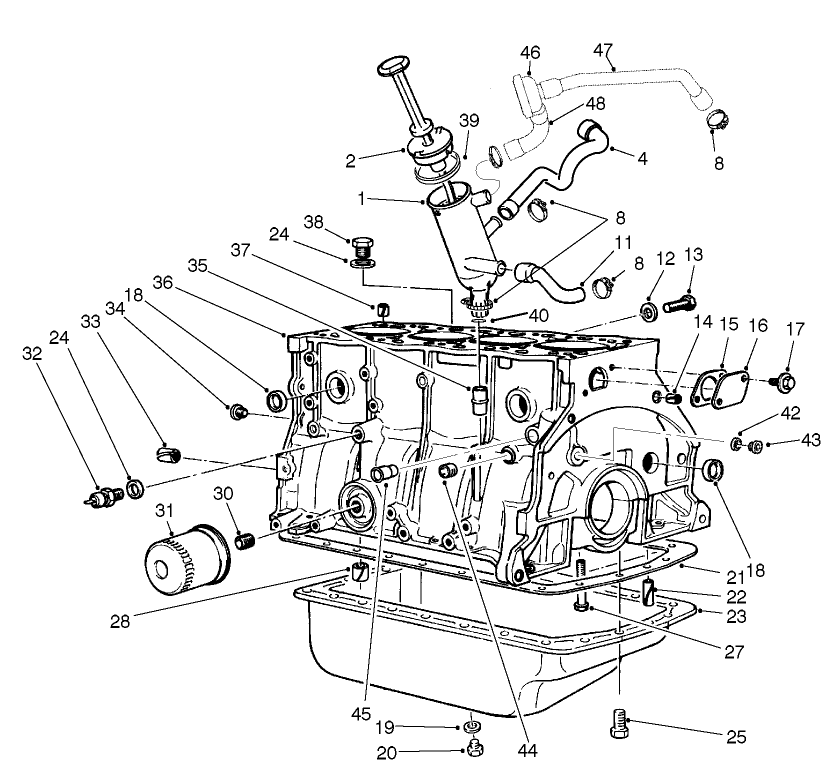 Crankcase Assembly