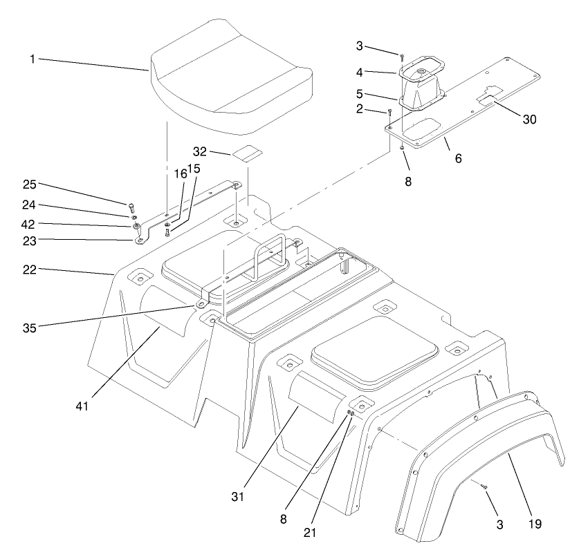 Seat Base Assembly