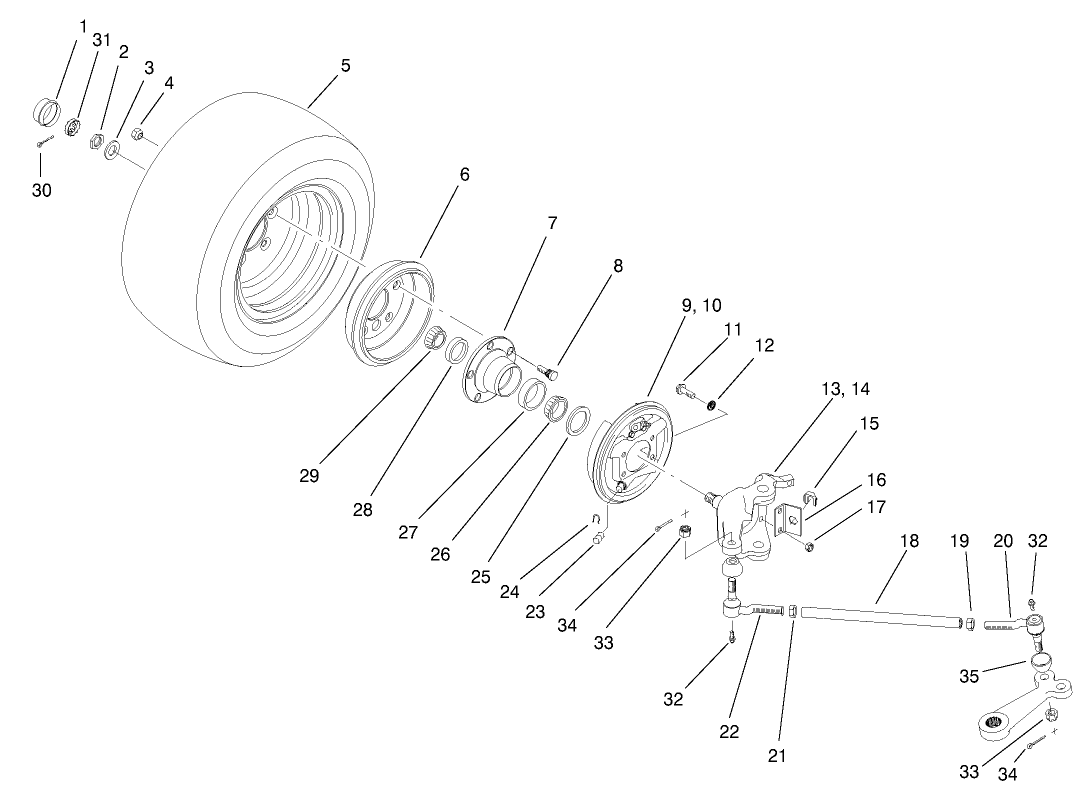 Front Wheel Assembly
