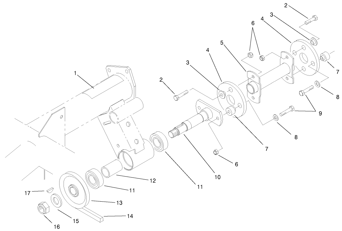 Hydraulic Pump Drive Assembly