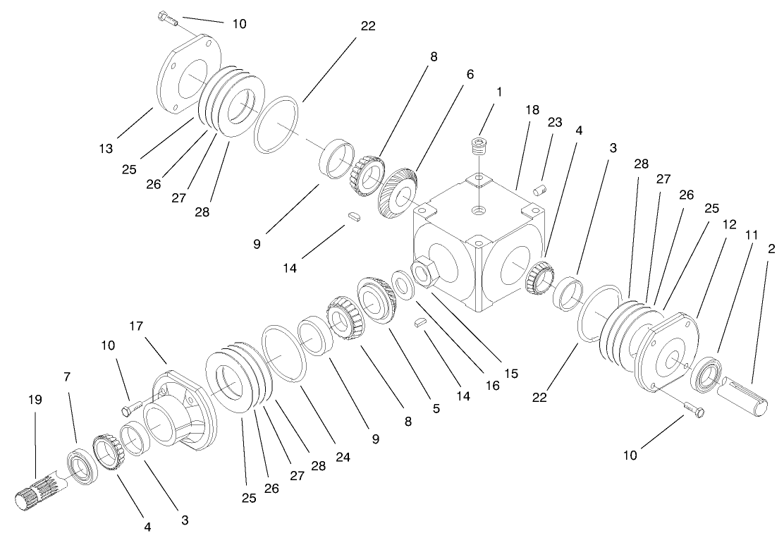 Gear Box Assembly No. 104-3441