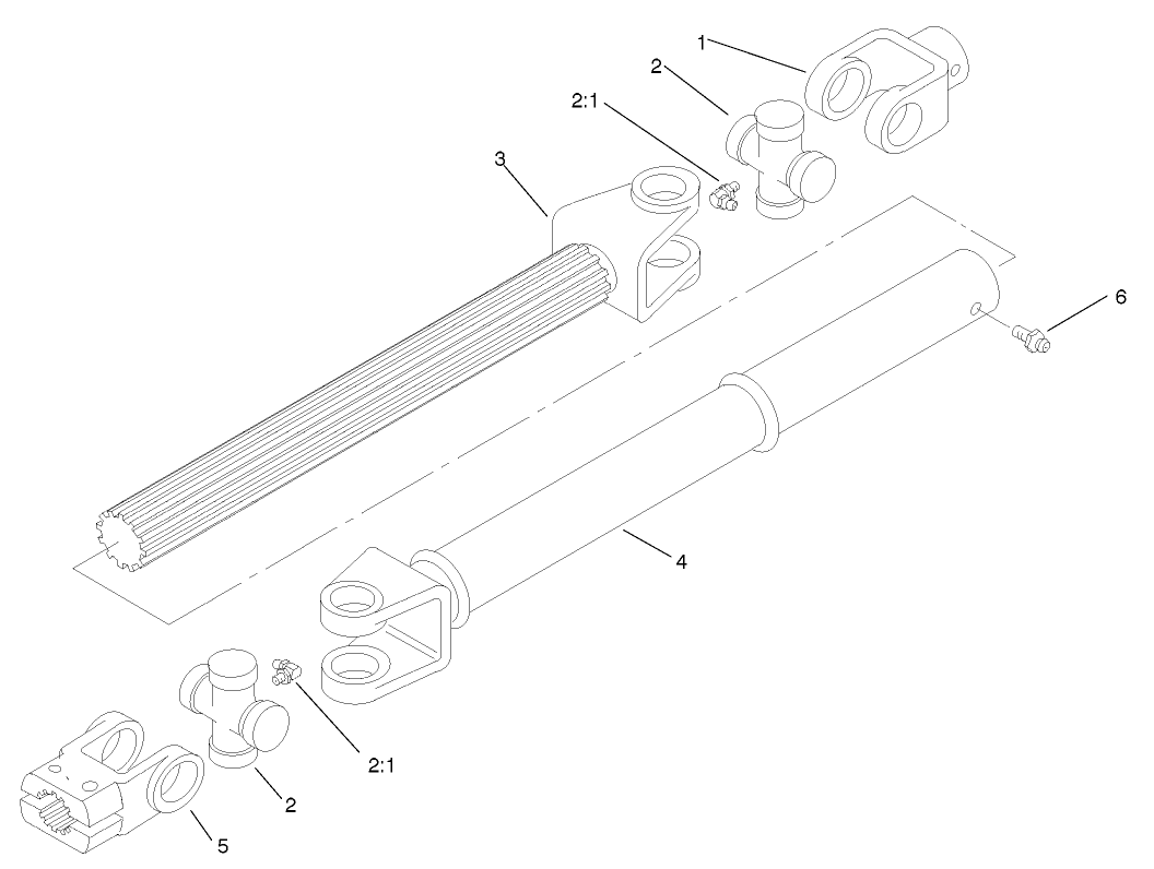Driveshaft Assembly No. 93-9962
