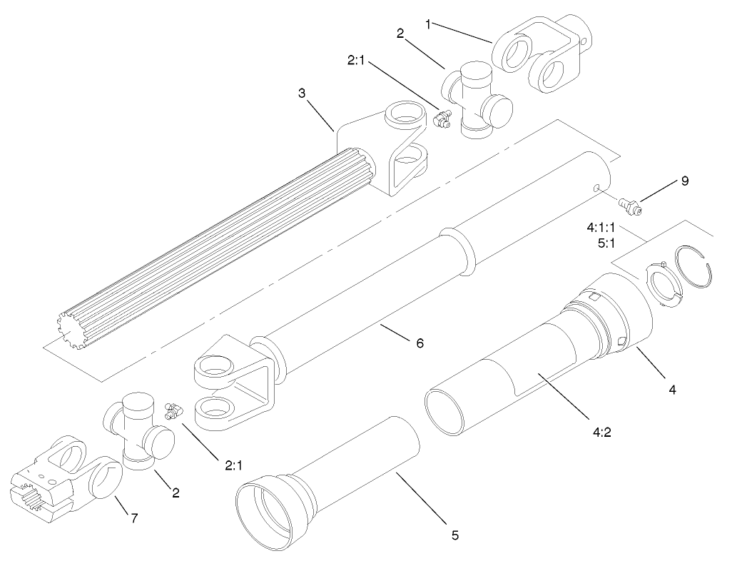Driveshaft Assembly No. 93-9994